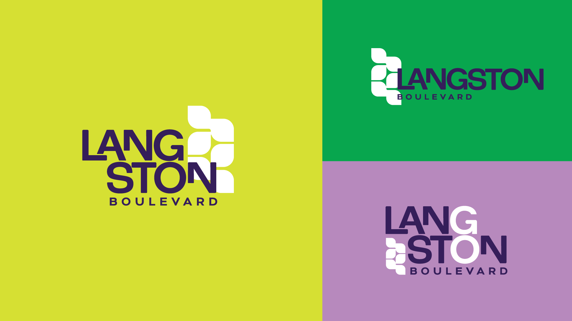 Langston Boulevard Logos
